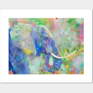 BLUE ELEPHANT Posters and Art